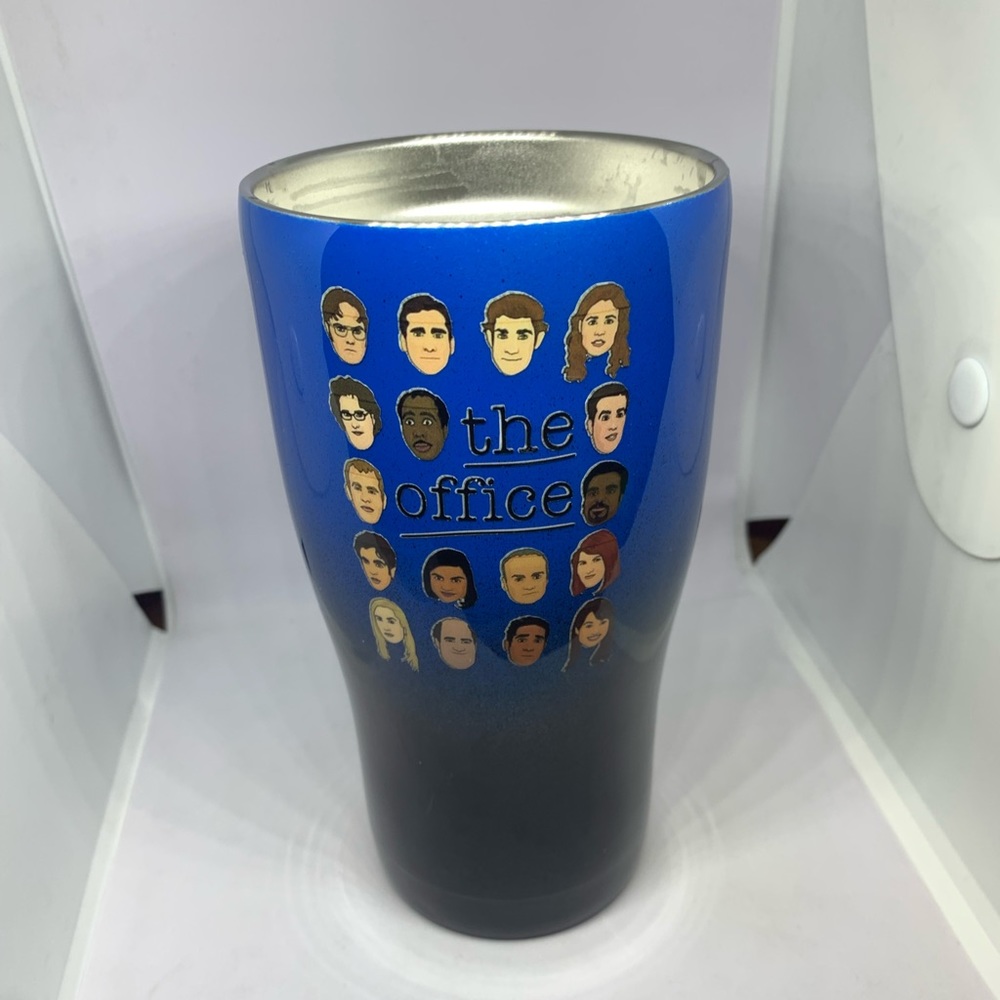 The office TV show coffee cup with lid